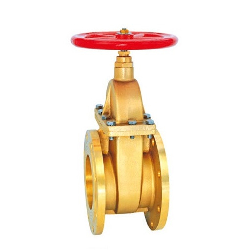 大口径黄铜法兰闸阀